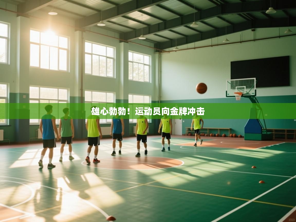 雄心勃勃!运动员向金牌冲击 第2张